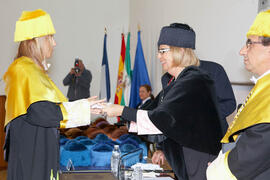 Investidura de nuevos doctores por la Universidad de Málaga. Paraninfo. Febrero de 2012
