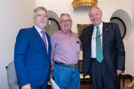 Entrega de Título de Socio. 230º Aniversario de la Sociedad Económica Amigos del País. Plaza de la Constitución. Septiembre de 2019