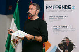 Conferencia de Joan Plaza ‘Patologías del liderazgo’. Seminario "Emprende 21. Territorio y Emprendimiento". Paraninfo. Noviembre de 2018