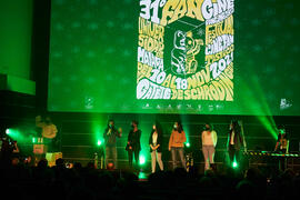 Gala de clausura de la 31ª edición de Fancine de la Universidad de Málaga. Cine Albéniz. Noviembre de 2021