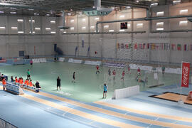 Partido Costa Rica contra Uruguay. 14º Campeonato del Mundo Universitario de Fútbol Sala 2014 (FUTSAL). Antequera. Julio de 2014