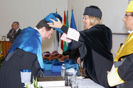 Investidura de nuevos doctores por la Universidad de Málaga. Paraninfo. Febrero de 2012