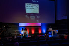 Gala de Clausura de la 30 edición de Fancine de la Universidad de Málaga. Cine Albéniz. Noviembre de 2020