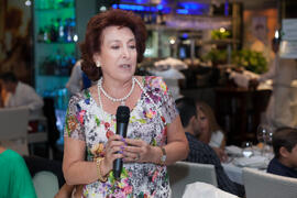 Cena Homenaje a profesores y PAS jubilados de la Facultad de Económicas. Restaurante El Palmeral. Septiembre de 2015