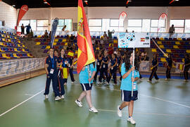 Equipo de España. Inauguración del 14º Campeonato del Mundo Universitario de Fútbol Sala 2014 (FUTSAL). Antequera. Julio de 2014