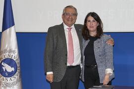 Toma de posesión de Alicia Rivera Ramírez como catedrática del Área de Biología Celular de la Universidad de Málaga. Toma de posesión de nuevos catedráticos y profesores titulares de la Universidad de Málaga. Paraninfo. Noviembre de 2023