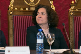 Pilar Ayala Ramírez. Homenaje a Matías Cortés. Facultad de Derecho de la Universidad de Granada. Mayo de 2018