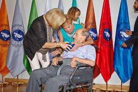 Homenaje al personal que cumple 25 años al servicio de la Universidad de Málaga y al personal jubilado. Paraninfo. Julio de 2013