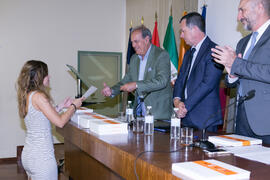 Entrega del IX Premio Gauss. Facultad de Ciencias Económicas y Empresariales. Junio de 2018