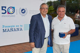 Homenaje al personal jubilado o que cumple 25 años de servicio en la Universidad de Málaga. Jardín Botánico. Junio de 2022