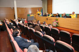 Investidura como Doctor "Honoris Causa" de Edmund Neugebauer por la Facultad de Medicina de la Universidad de Málaga. Edificio del Rectorado. Noviembre de 2016