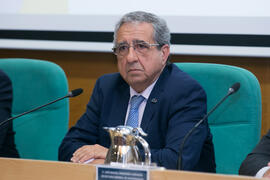 José Ángel Narváez. Conmemoración del 30 Aniversario de la Oficina de Transferencia de Resultados de Investigación de la Universidad de Málaga (OTRI). Edificio del Rectorado. Mayo de 2019