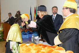 Investidura de nuevos doctores por la Universidad de Málaga. Paraninfo. Febrero de 2012