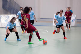 Partido Uruguay contra Portugal. 14º Campeonato del Mundo Universitario de Fútbol Sala 2014 (FUTSAL). Antequera. Julio de 2014