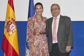 Toma de posesión de Celia Martí García como profesora titular del Área de Enfermería de la Universidad de Málaga. Toma de posesión de nuevos catedráticos y profesores titulares de la Universidad de Málaga. Paraninfo. Noviembre de 2023