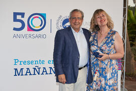 Homenaje al personal jubilado o que cumple 25 años de servicio en la Universidad de Málaga. Jardín Botánico. Junio de 2022