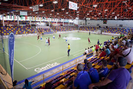 Partido Portugal contra Georgia. 14º Campeonato del Mundo Universitario de Fútbol Sala 2014 (FUTSAL). Antequera. Julio de 2014