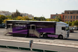 Trailer de Infinera para el congreso TERENA Networking Conference 2009. Facultad de Derecho de la Universidad de Málaga. Junio de 2009