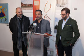Inauguración de la exposición "Economistas en el arte". Museo de Nerja. Enero de 2017