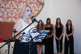 Cena de gala con motivo del Campeonato del Mundo Universitario de Balonmano. Antequera. Junio de 2016