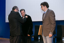 Homenaje a Luis Machuca Santa Cruz. Inauguración del curso 2018-2019 de la Escuela Técnica Superior de Arquitectura de la Universidad de Málaga. Paraninfo. Octubre de 2018