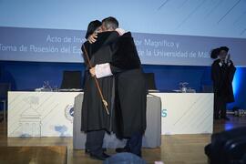 Toma de posesión del Rector de la Universidad de Málaga. Paraninfo. Marzo de 2024