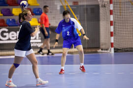 Partido Japón - Uruguay. Categoría femenina. Campeonato del Mundo Universitario de Balonmano. Antequera. Julio de 2016