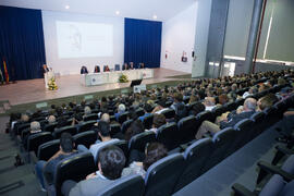 Intervención de José Ángel Narváez. Homenaje en recuerdo del profesor José María Troya. Salón de Actos de la Escuela Técnica Superior de Ingeniería Informática. Octubre de 2016