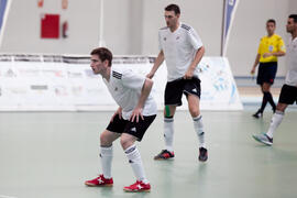 Partido Alemania contra Brasil. 14º Campeonato del Mundo Universitario de Fútbol Sala 2014 (FUTSAL). Antequera. Julio de 2014