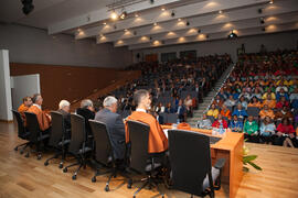 Apertura del Curso Académico 2016/2017 de la Universidad de Málaga. Salón de actos de la Escuela de Ingenierías Industriales. Septiembre de 2016