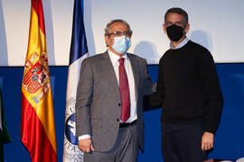 Toma de posesión de Manuel Francisco Jiménez Navarro como nuevo catedrático del Área de Medicina de la Universidad de Málaga. Paraninfo. Diciembre de 2021