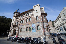 Fachada del edificio del Rectorado. Febrero de 2016