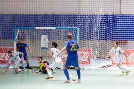 Partido Ucrania contra Israel. 14º Campeonato del Mundo Universitario de Fútbol Sala 2014 (FUTSAL). Antequera. Julio de 2014