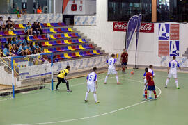Partido España contra Eslovaquia. 14º Campeonato del Mundo Universitario de Fútbol Sala 2014 (FUTSAL). Antequera. Julio de 2014