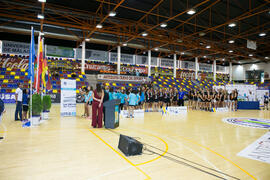 Ceremonia de clausura. Campeonato Europeo Universitario de Balonmano. Antequera. Julio de 2017