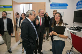 Inauguración del I Workshop Red de Cátedras Estratégicas. Edificio de Tabacalera. Mayo de 2018