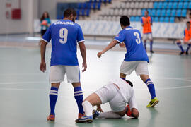 Partido Brasil contra Iran. 14º Campeonato del Mundo Universitario de Fútbol Sala 2014 (FUTSAL). Antequera. Julio de 2014