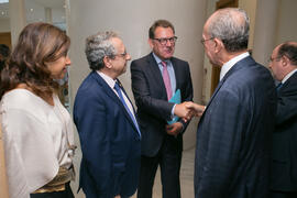 Momentos previos a la inauguración del XXVI Encuentro Anual de la Asociación Von Humboldt de España. Edificio del Rectorado. Septiembre de 2017