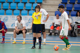 Partido Portugal contra República Checa. 14º Campeonato del Mundo Universitario de Fútbol Sala 2014 (FUTSAL). Antequera. Julio de 2014