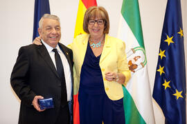 Homenaje al personal que cumple 25 años al servicio de la Universidad de Málaga y personal jubilado. Paraninfo. Julio de 2014