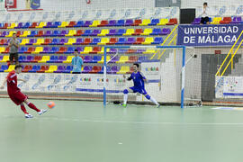 Partido Irán contra Bielorrusia. 14º Campeonato del Mundo Universitario de Fútbol Sala 2014 (FUTSAL). Antequera. Julio de 2014
