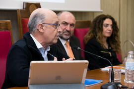 Conferencia de Cristóbal Montoro. XII Jornadas Andaluzas de Enseñanza de Economía. Facultad de Ciencias Económicas y Empresariales. Febrero de 2019
