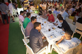Cena de gala en el restaurante El Palmeral. Olimpiada Española de Economía, Fase Nacional. Puerto de Málaga Muelle 2 El Palmeral de las Sorpresas. Junio de 2015