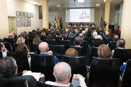 Presentación del libro "Recordando a 3 maestros". Facultad de Ciencias Económicas y Empresariales. Noviembre de 2018