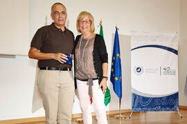 Homenaje al personal que cumple 25 años al servicio de la Universidad de Málaga y al personal jubilado. Paraninfo. Julio de 2013