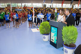 Ceremonia de apertura del Campeonato del Mundo Universitario de Balonmano. Antequera. Junio de 2016