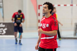 Partido Egipto - Rumanía. Categoría masculina. Campeonato del Mundo Universitario de Balonmano. Antequera. Junio de 2016