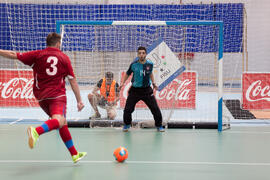 Partido Portugal contra República Checa. 14º Campeonato del Mundo Universitario de Fútbol Sala 2014 (FUTSAL). Antequera. Julio de 2014