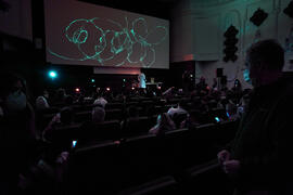 Actuación de Cabezazoo. Gala de inauguración de la 31ª edición de Fancine de la Universidad de Málaga. Cine Albéniz. Noviembre de 2021