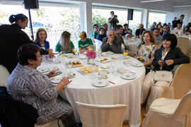 Asistentes al Desayuno Informativo de Aula Magna con motivo de su XX Aniversario. Consejo de Estudios Sociales y Comercio de la Universidad de Málaga. Mayo de 2018